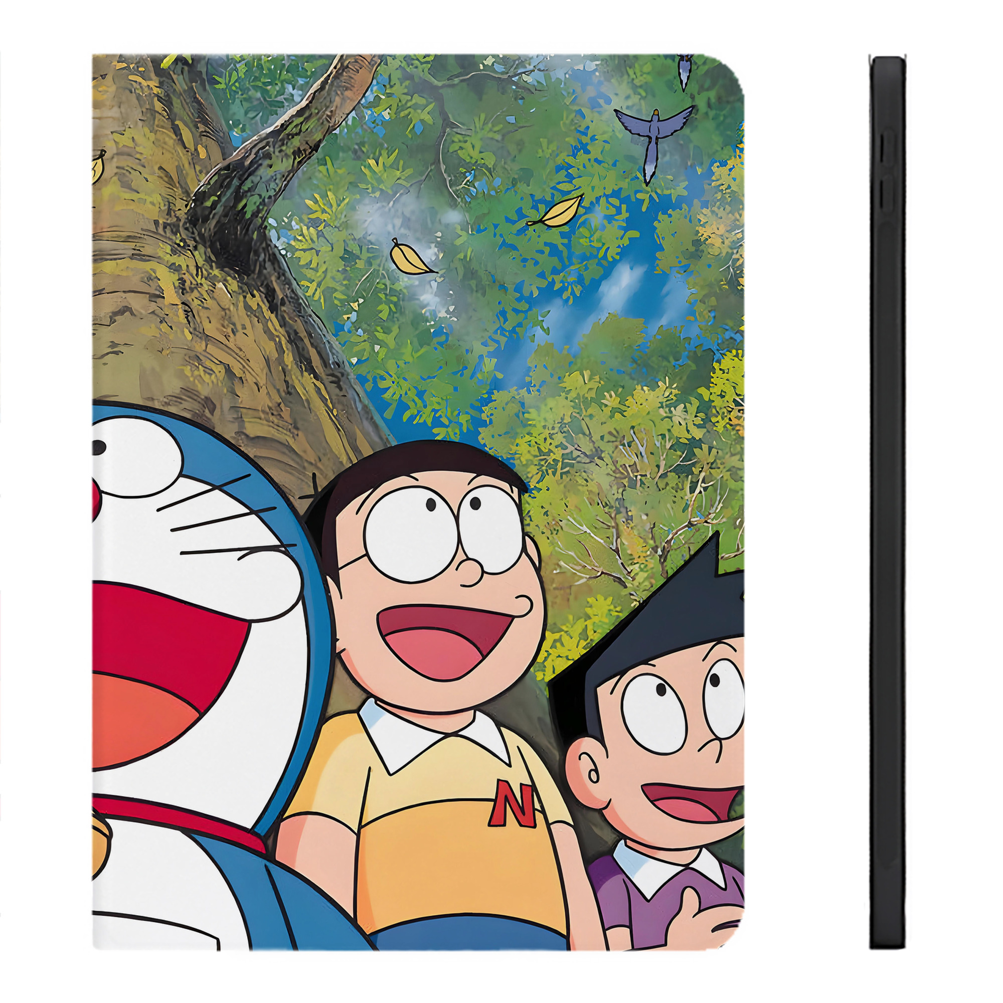 （画像用） ドラえもん Doraemon IPadケース ペンホルダー付き ブックスタイルデザイン